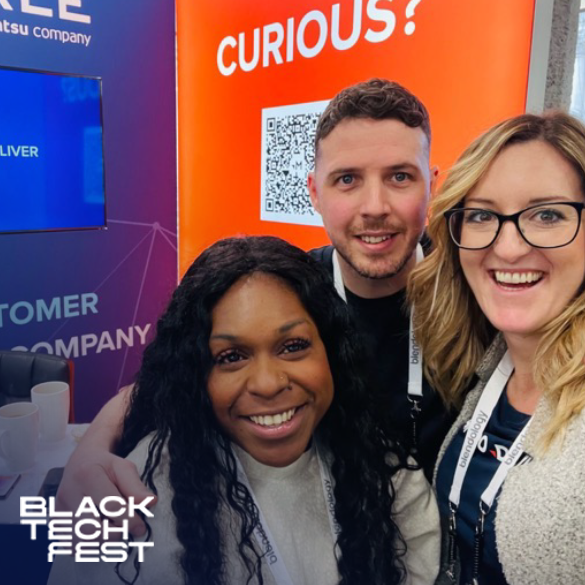 Employees at Black Tech Fest