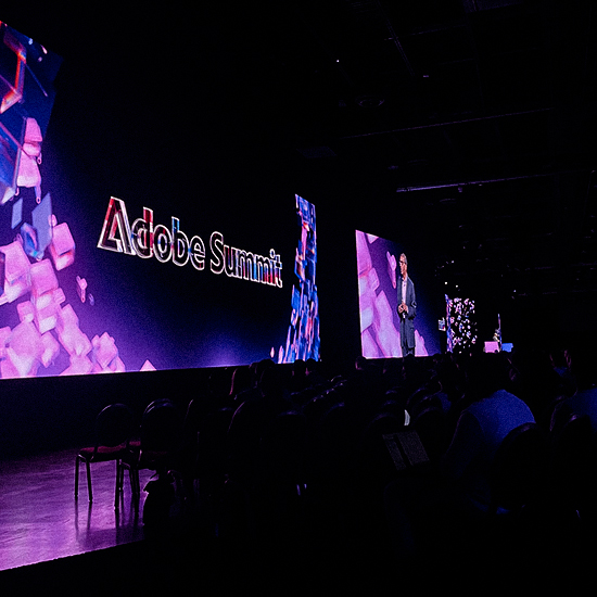 Adobe Summit Event Stage