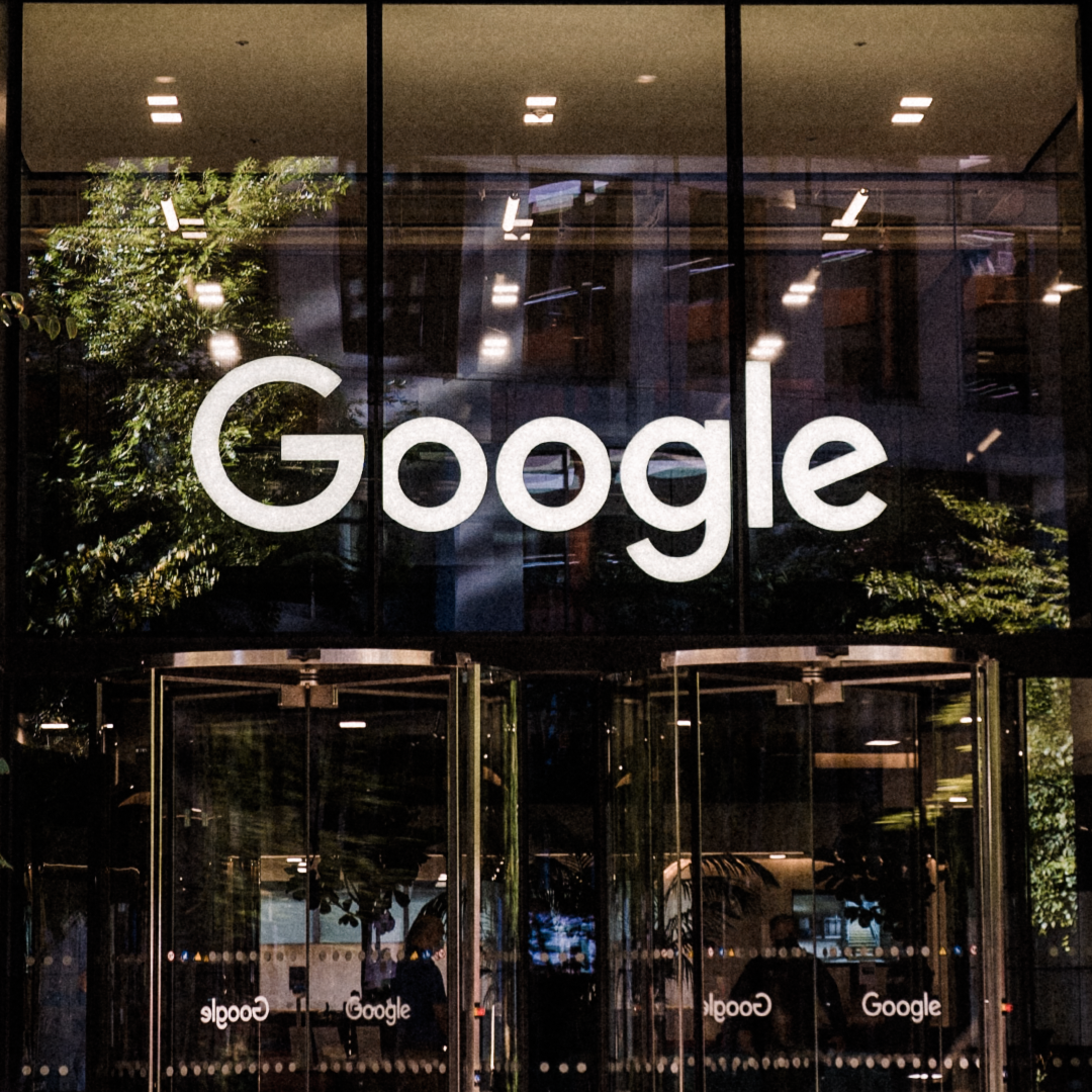 Google office building sign