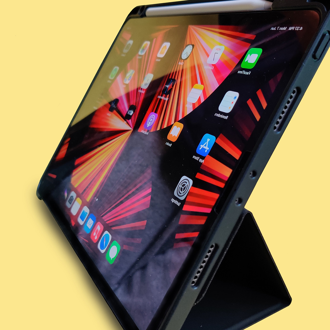 Screen of a tablet