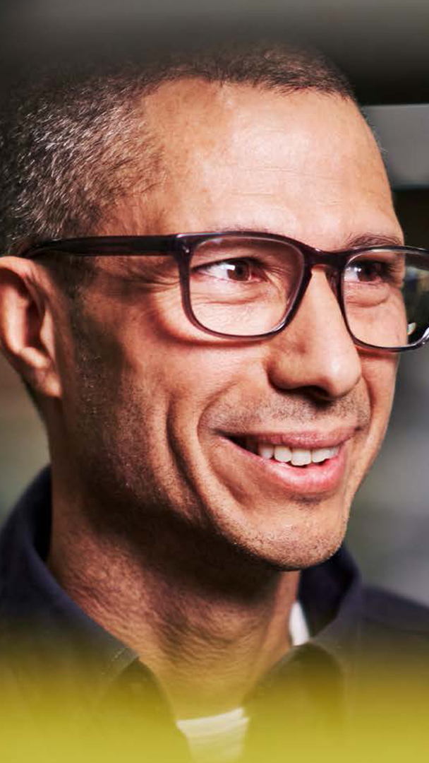 Man in glasses