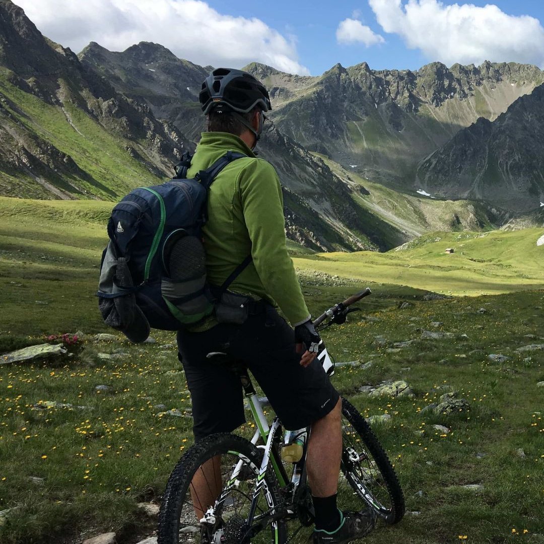 mountain biker
