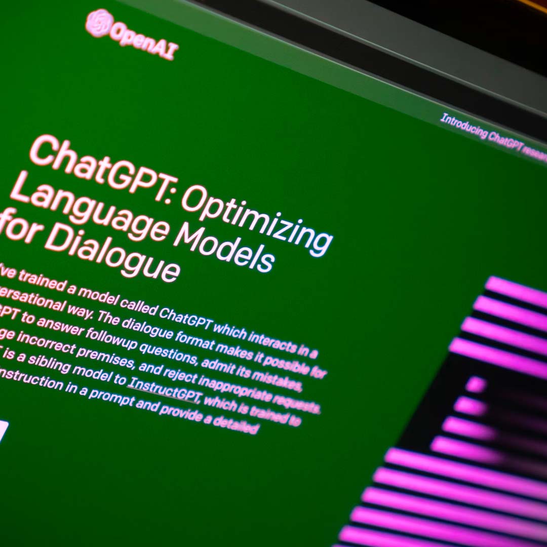 Home screen of ChatGPT