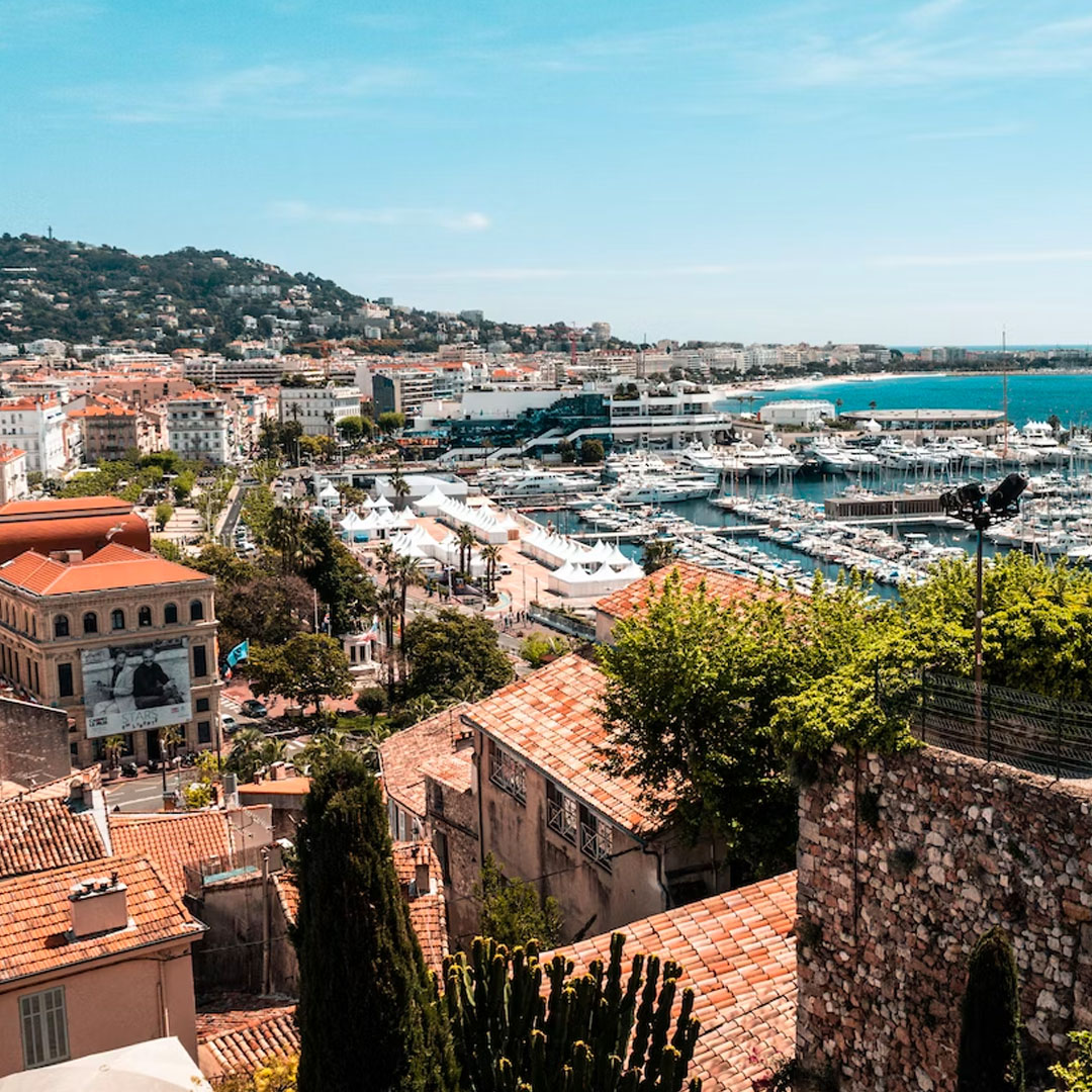 Cannes skyline
