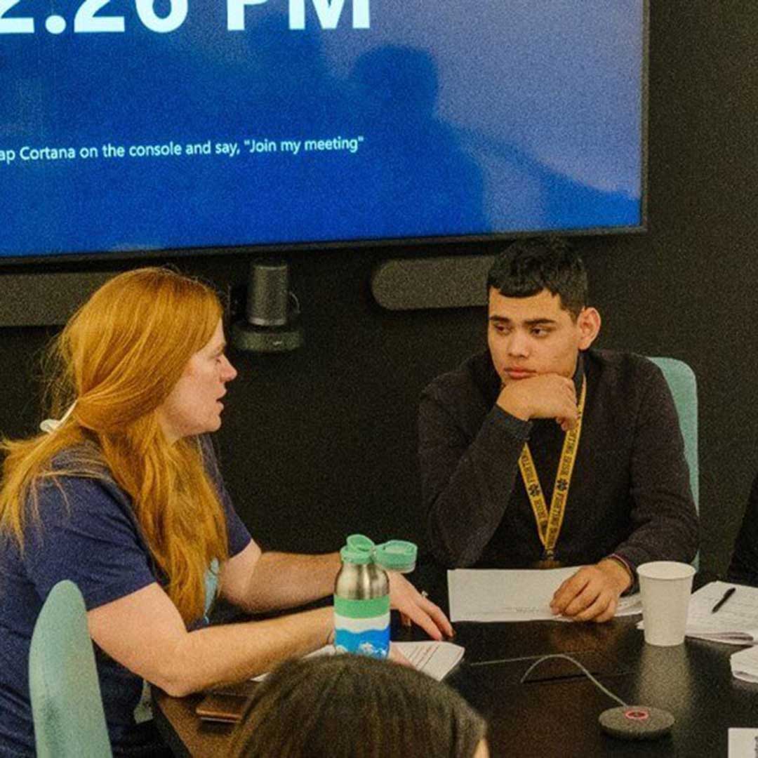 Dream grant teens talking