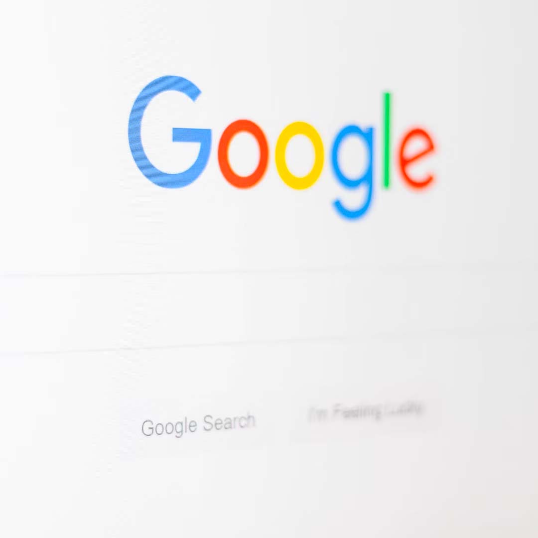 Google search home screen