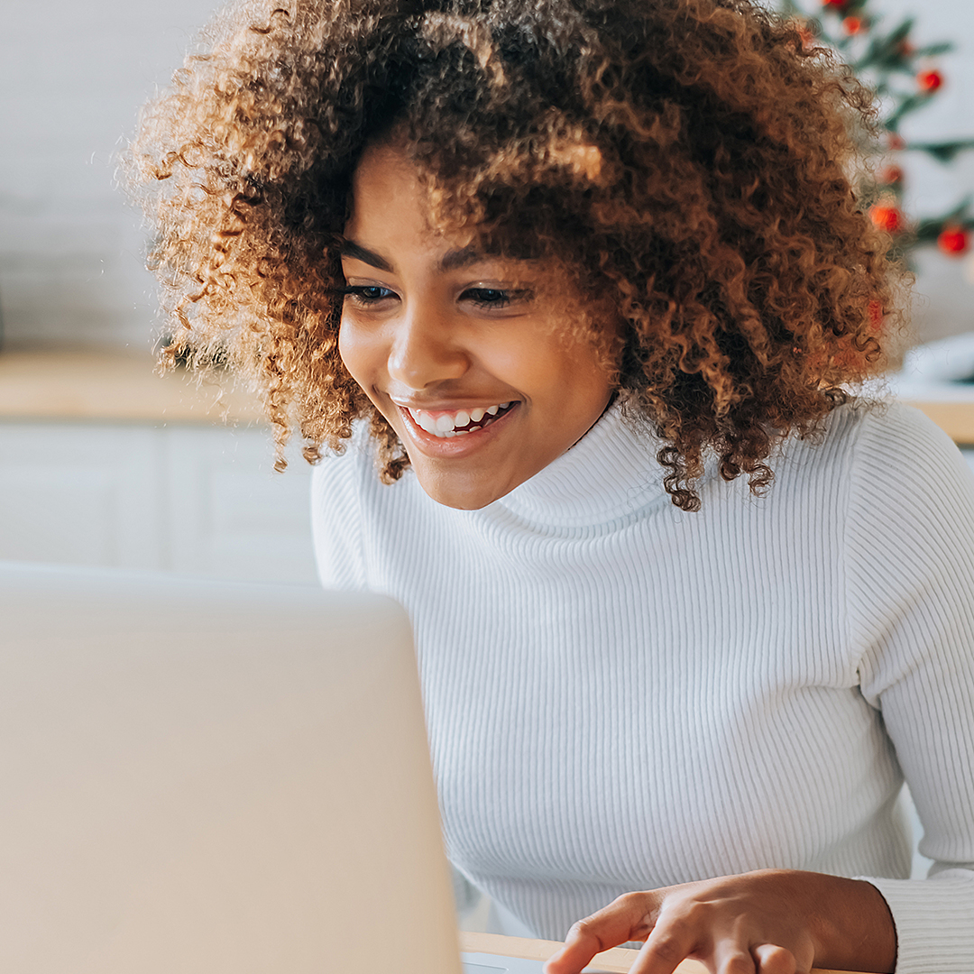 Woman on laptop