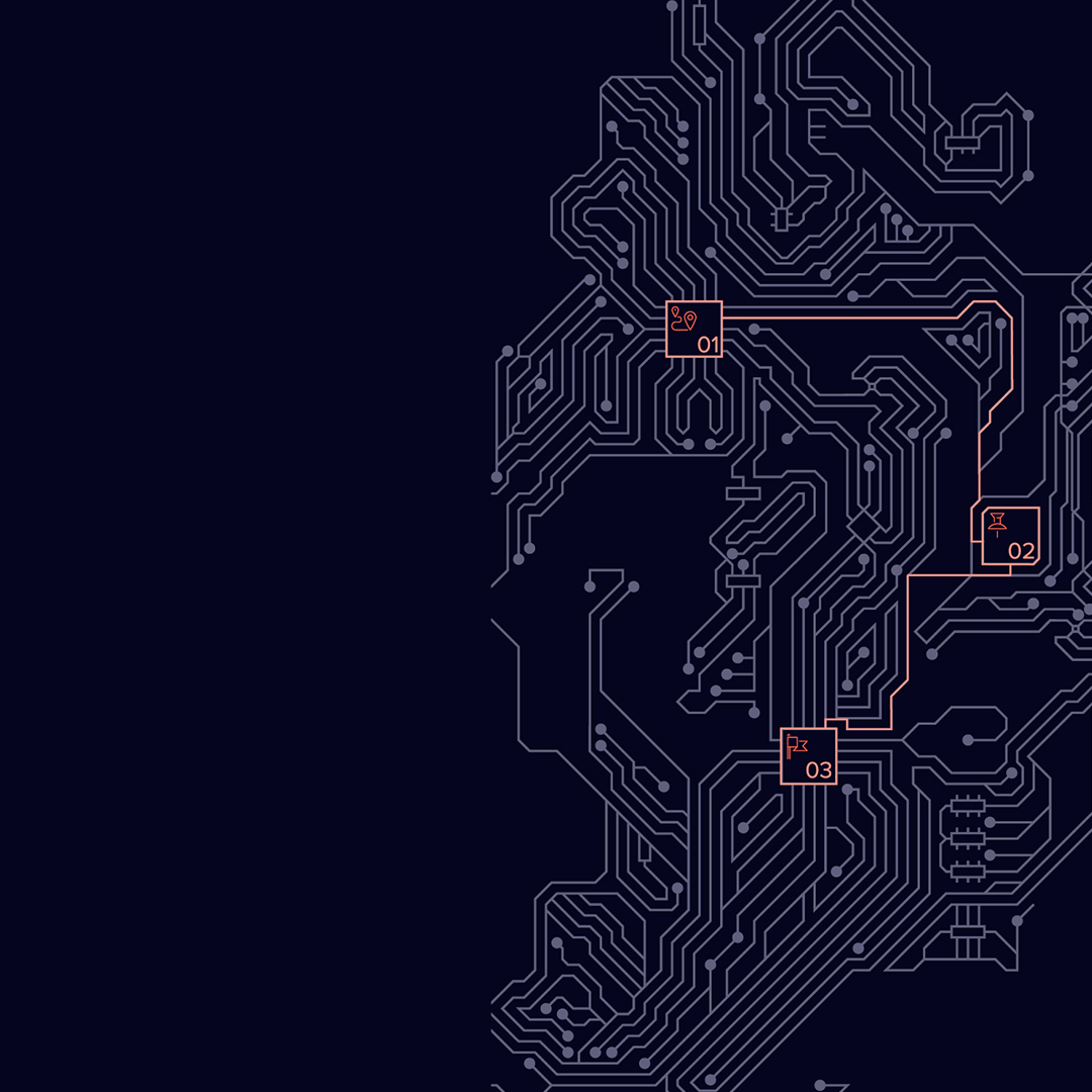 Illustration of computer circuitry