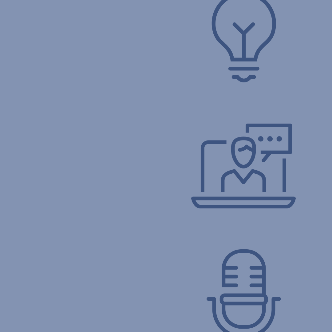 Blue video icon