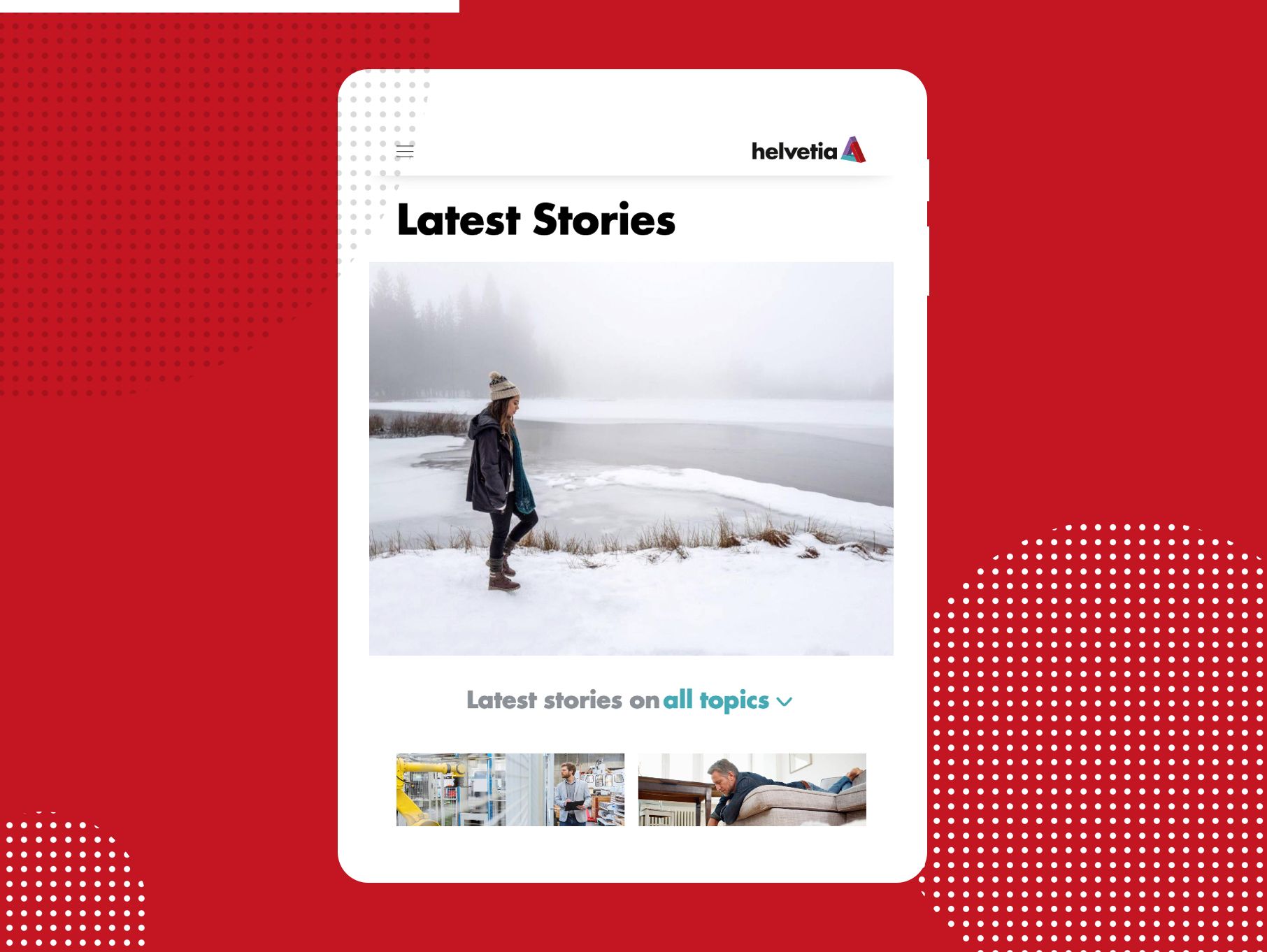 Helvetia website stories