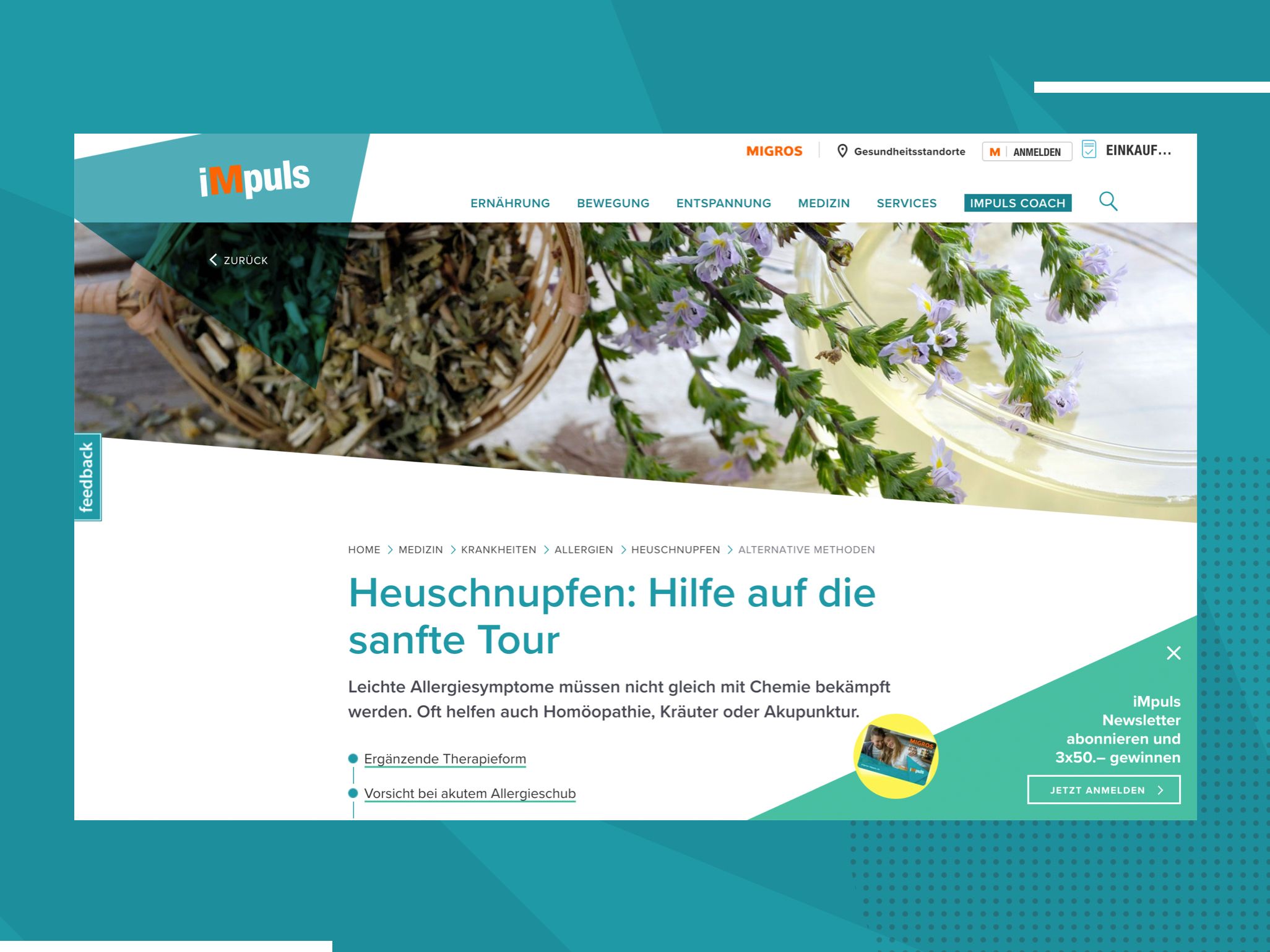 Merkle Success Story Migros: Insights into the iMpuls health platform