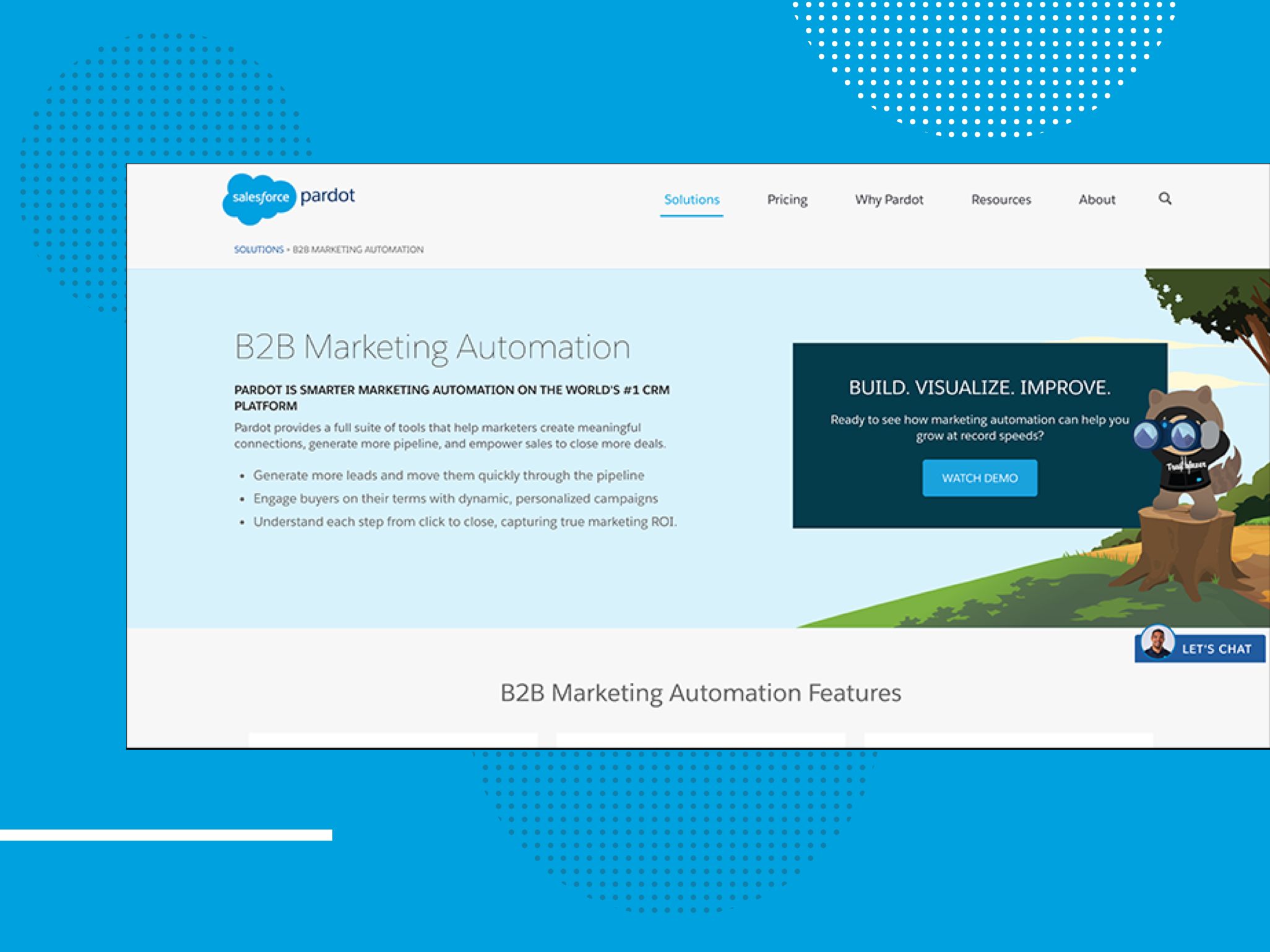 audimex - Website Ansicht B2B Marketing Automation