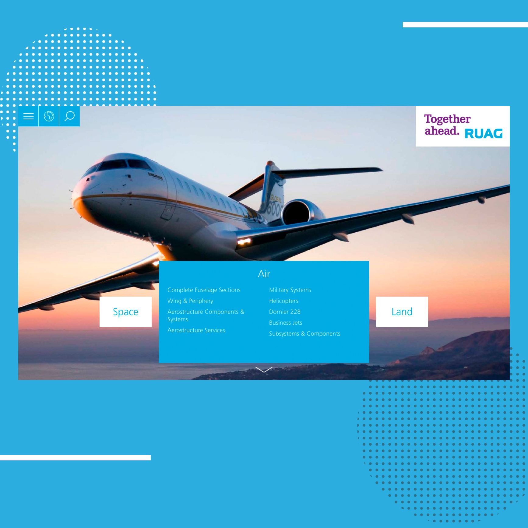 RUAG: Einblicke in den Website Relaunch