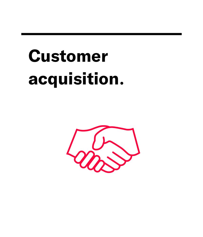 Merkle customer acquisition Icon