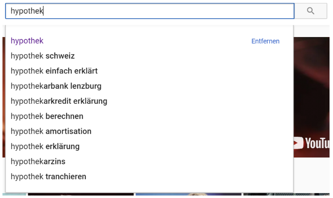 SEO bei Videos Beispiel