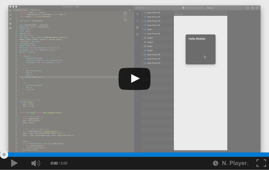 Framer -code.video