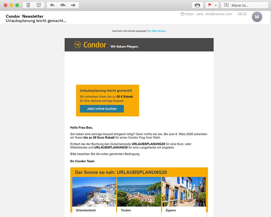 Condornewsletter