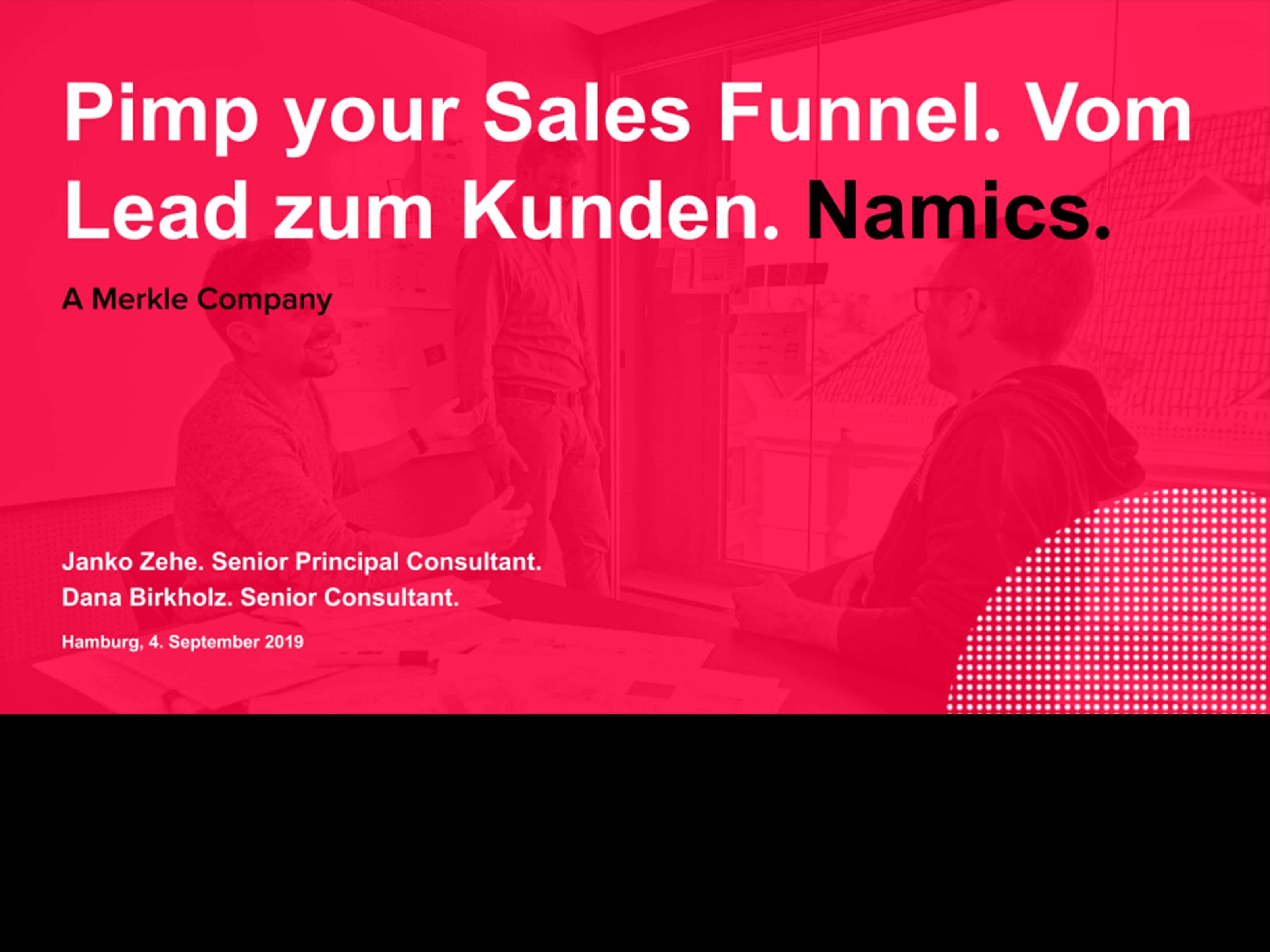 Webinar Pimp your Sales Funnel