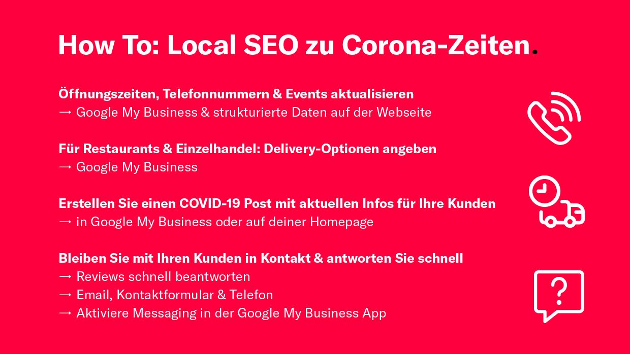 seo in Zeiten von Corona