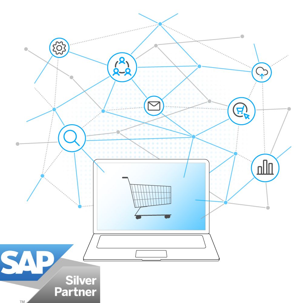 Illustration SAP Silver Partner Commerce Cloud