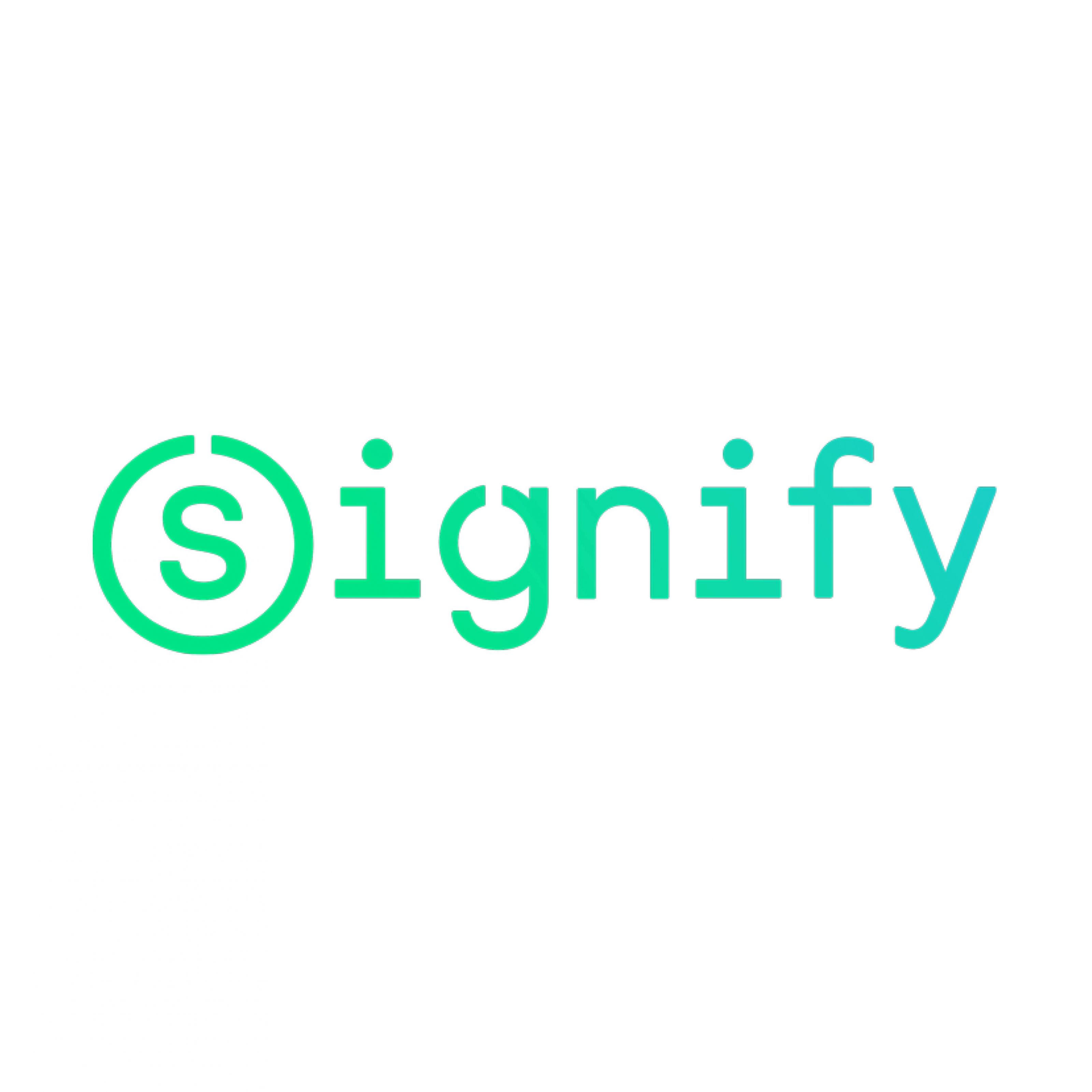 Adobe Summit: Signify Logo 