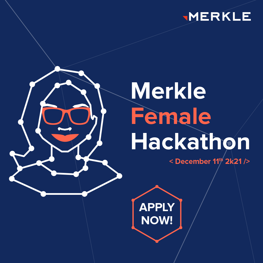 Merkle female hackathon 2021 belgrade teaser