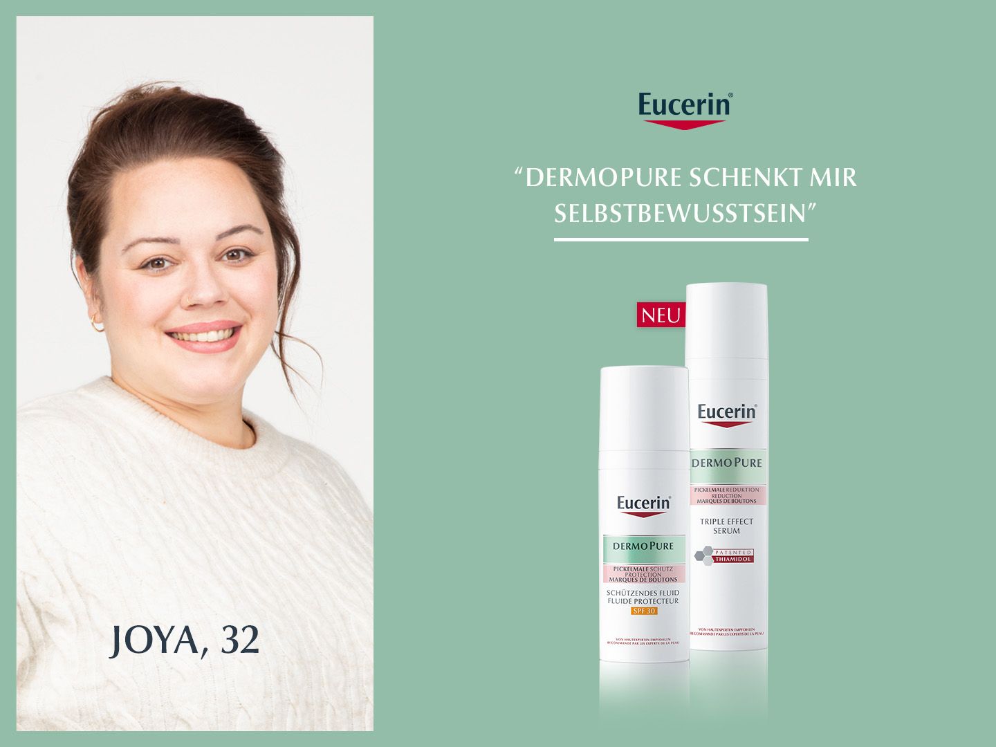 Eucerin Schweiz and Merkle Campaign - Joya