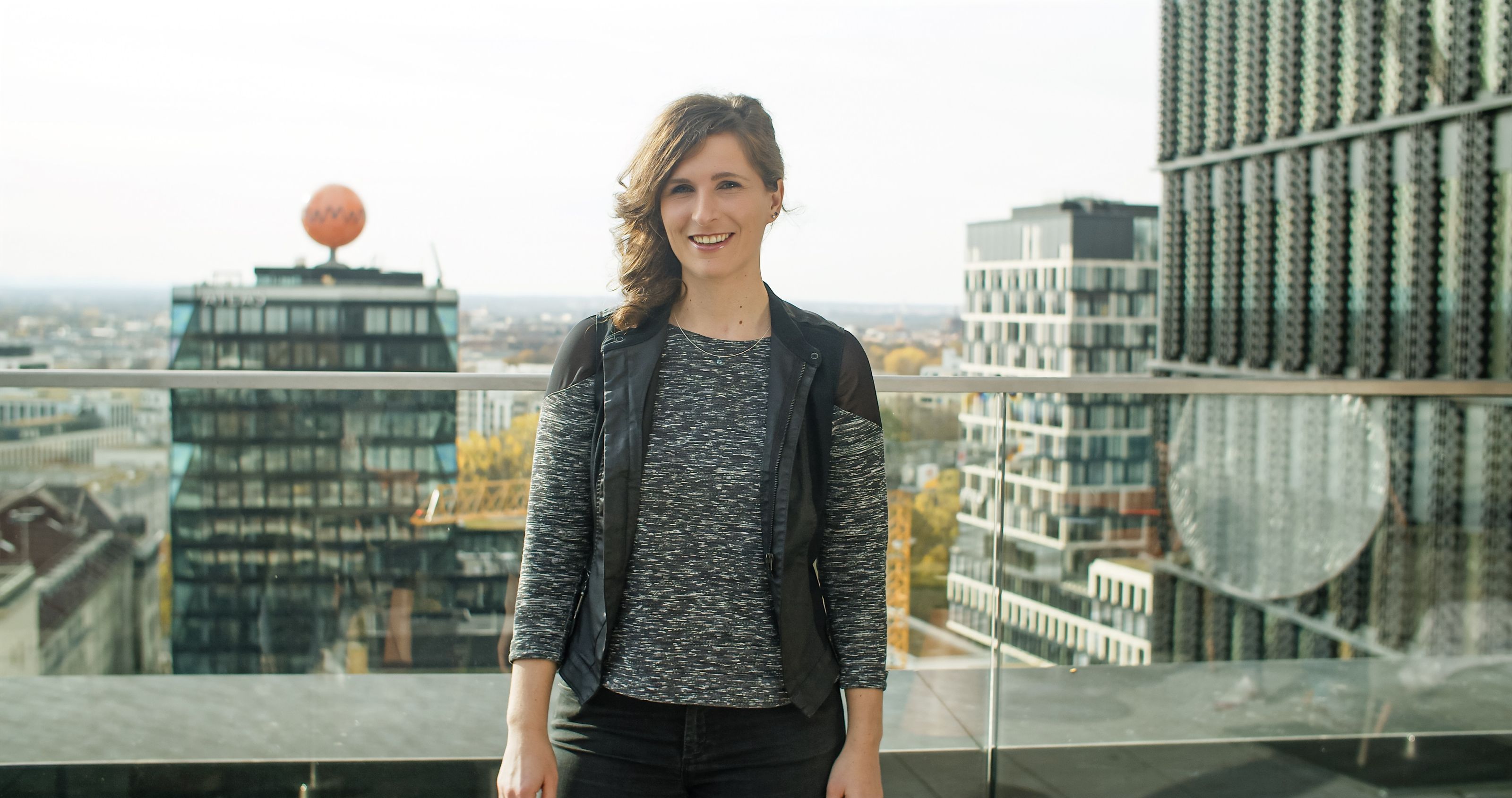 Mara on rooftop